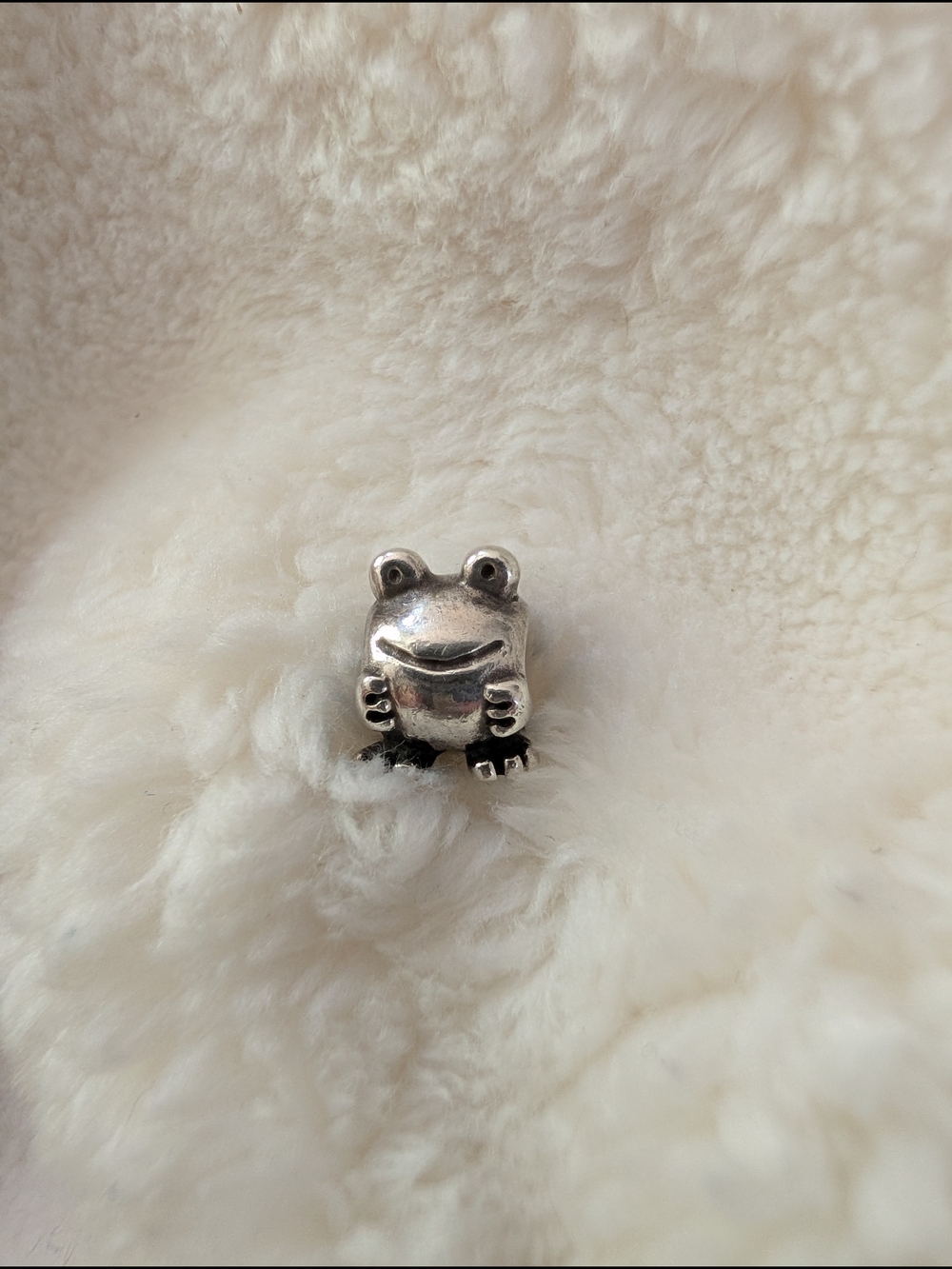 Pandora Retired Lucky Happy Frog Charm 790247 Sterling Silver 925 ALE